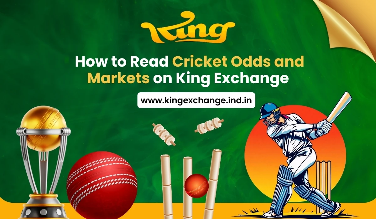 Read more about the article How to Read Cricket Odds and Markets on King Exchange